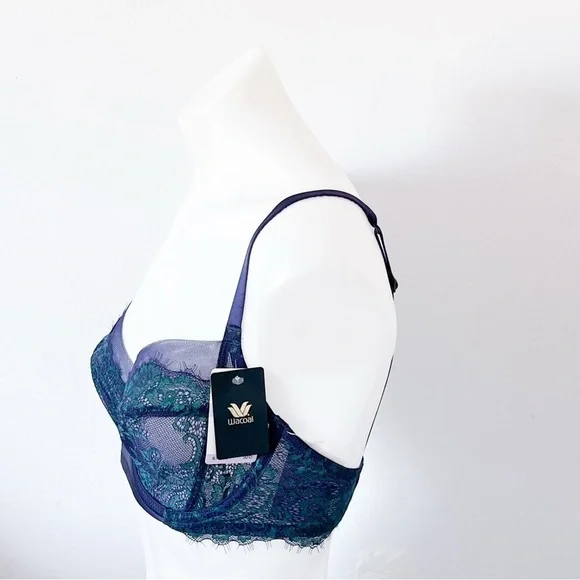 NWT Wacoal 855323 Center Stage Underwire Bra 32DD Full Coverage Lace - Picture 4 of 12